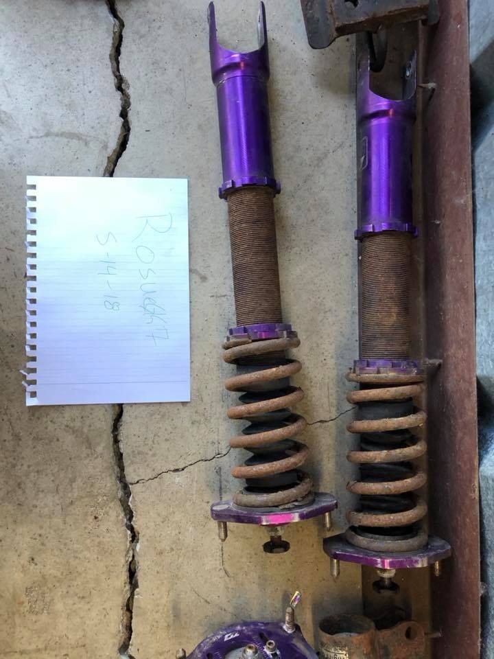 Steering/Suspension - [FS]: D2 Coilovers cheap - Could use a rebuild - Used - Monroe, MI 48162, United States