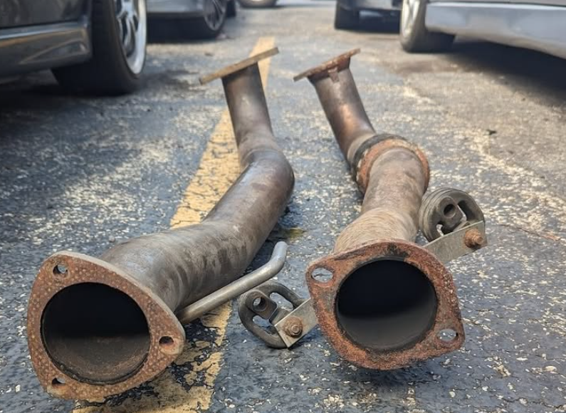 Engine - Exhaust - Stock Frame Turbo downpipes 3" - Used - 0  All Models - Chicago, IL 60646, United States