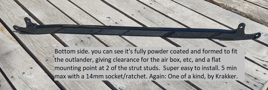 Miscellaneous - Outlander strut bar  1 of a kind - Used - 2012 to 2021 Mitsubishi Outlander - Lincoln, NE 68502, United States