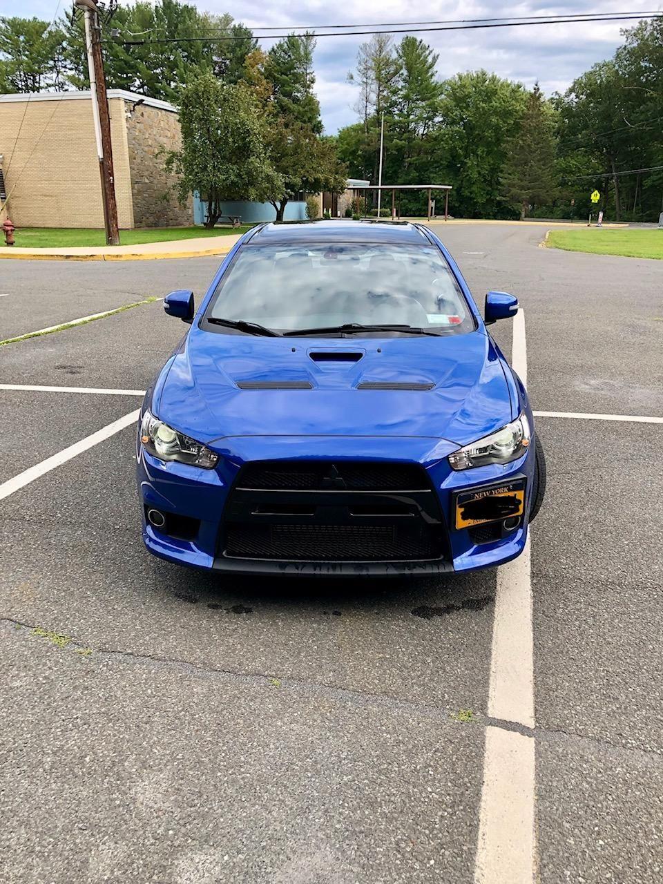 2015 Mitsubishi Lancer Evolution - 2015 Lancer Evolution X Final Edition - Used - VIN JA32W7FV0FU028397 - 35,700 Miles - 4 cyl - AWD - Manual - Sedan - Blue - Saugerties, NY 12477, United States