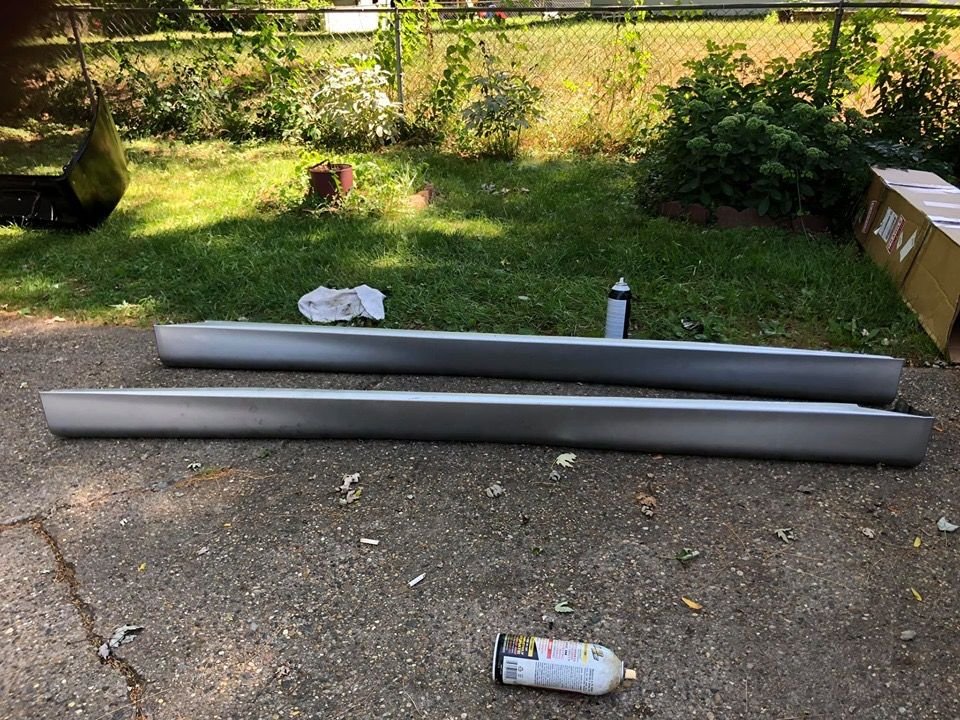 Exterior Body Parts - Stock Side Skirts and Rear Bumper - Used - 2003 to 2007 Mitsubishi Lancer Evolution - Urbandale, IA 50322, United States