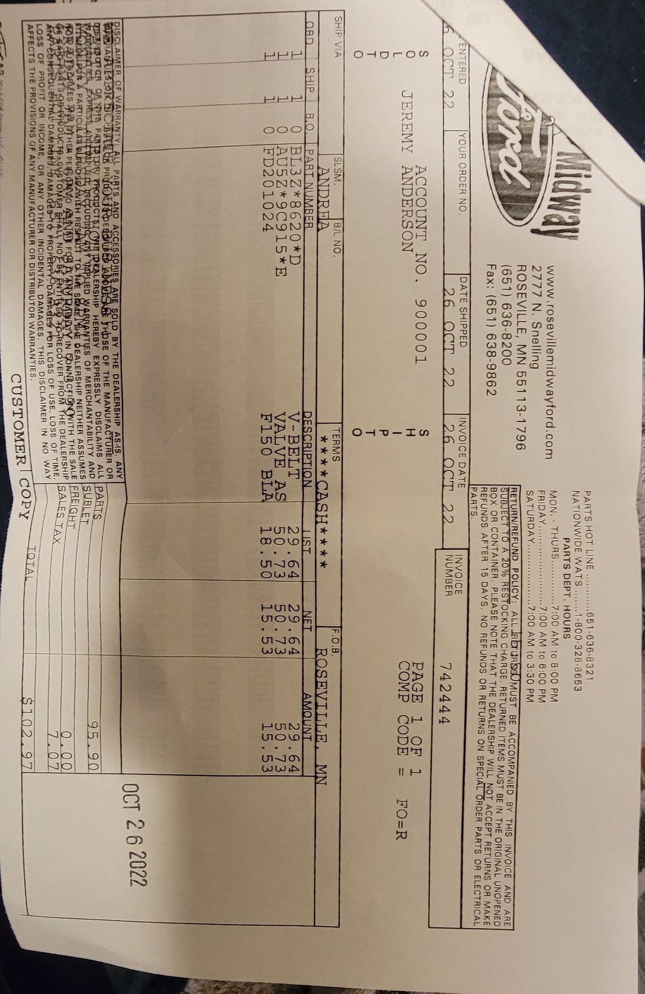 Fuel too rich in both banks Ford F150 Forum Community of Ford Truck