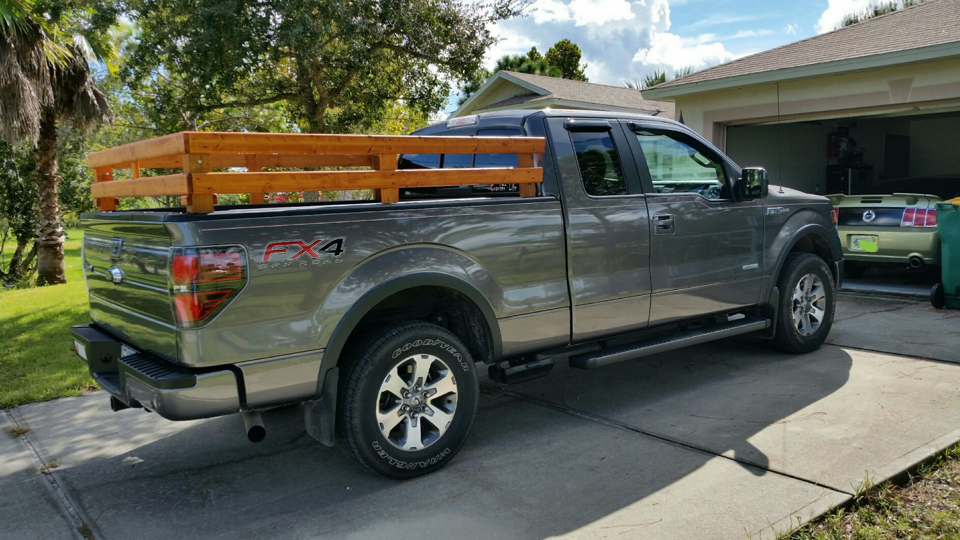pickup truck bed side rails