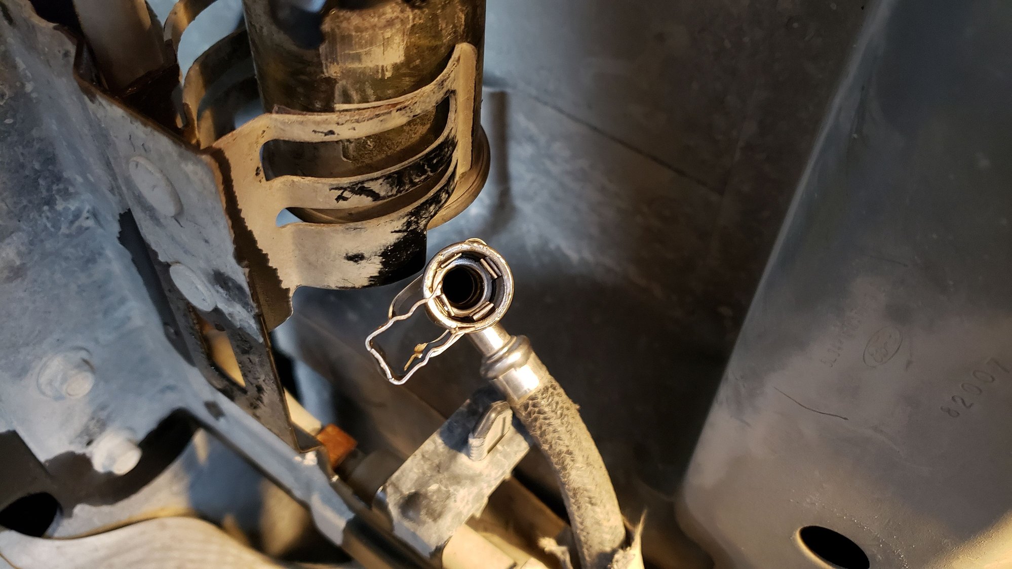 Broken fuel line clip Ford F150 Forum Community of Ford Truck Fans