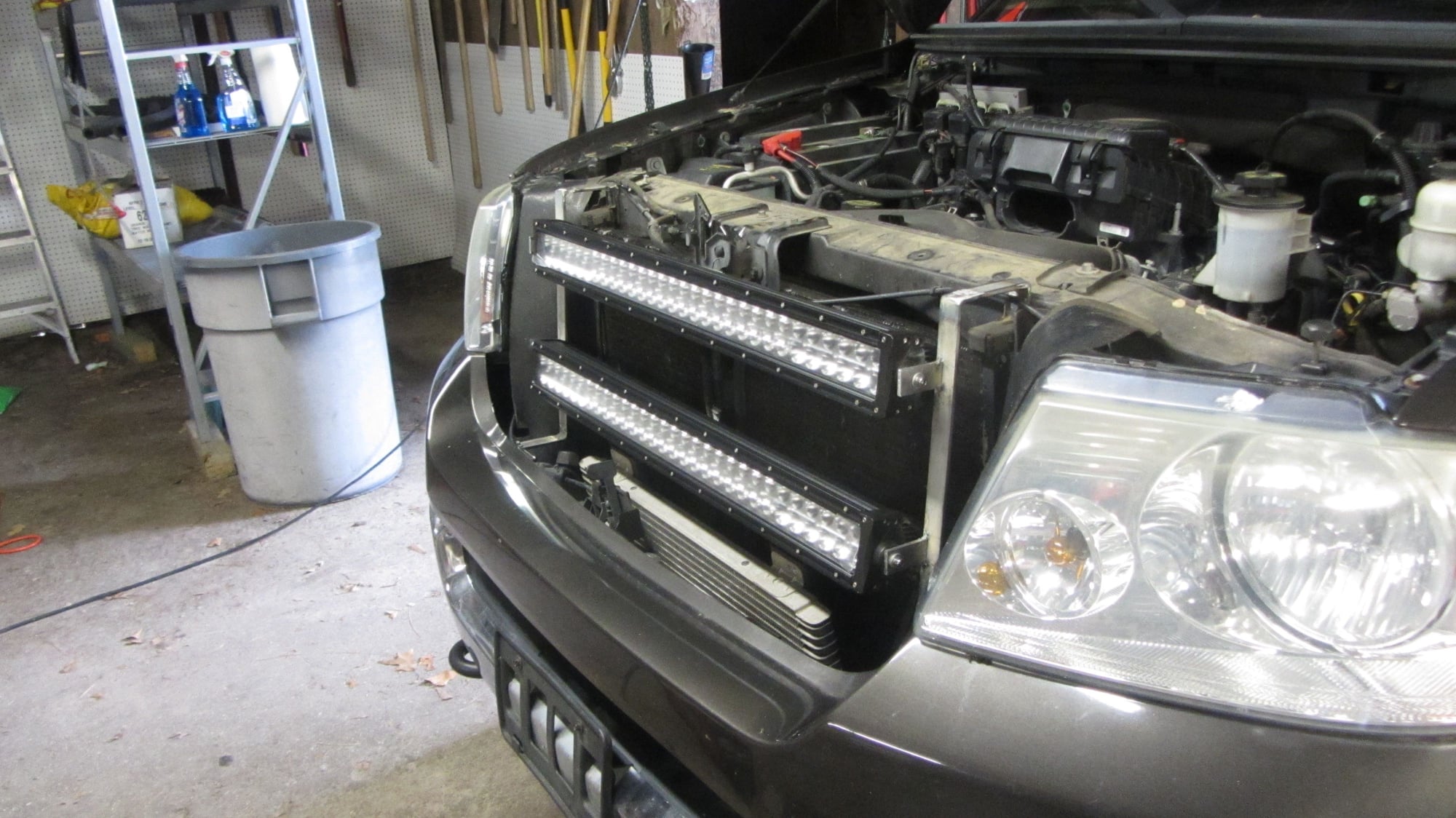 Dual 30" LED behind grille - Page 2 - Ford F150 Forum - Community of Ford Truck Fans 2013 F150 Cooling Fan Stuck On High