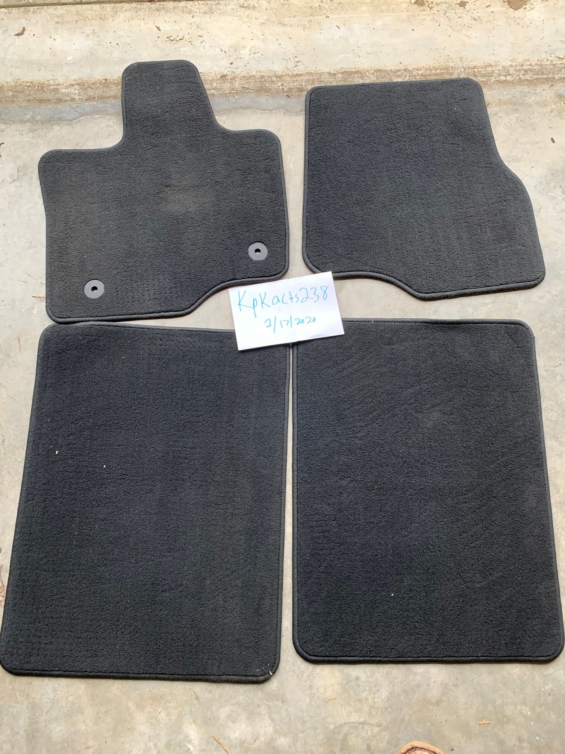 FS Factory OEM Black Carpet Floor mats for Crew Cab Ford F150 Forum