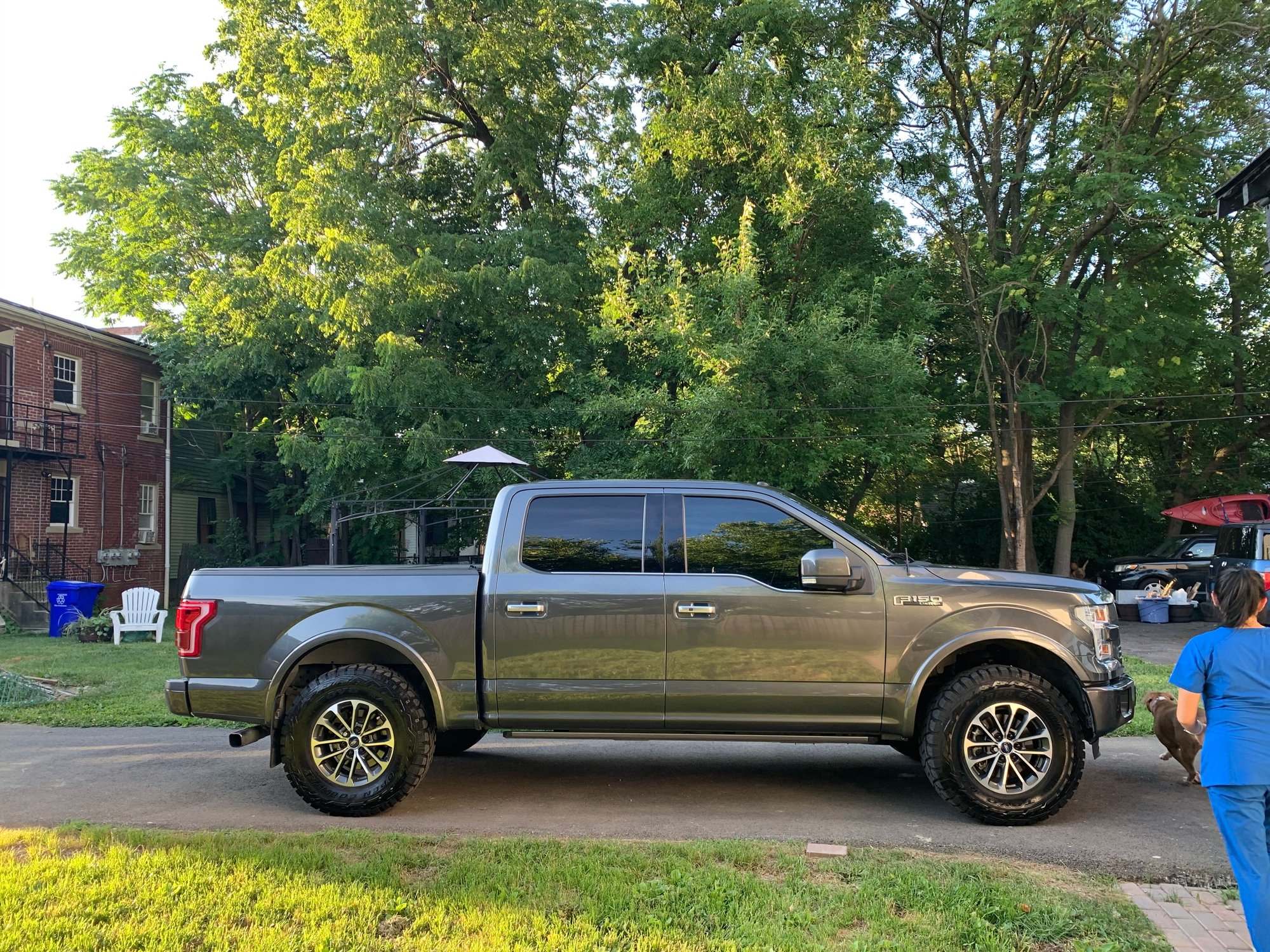 Deep navy blue ford