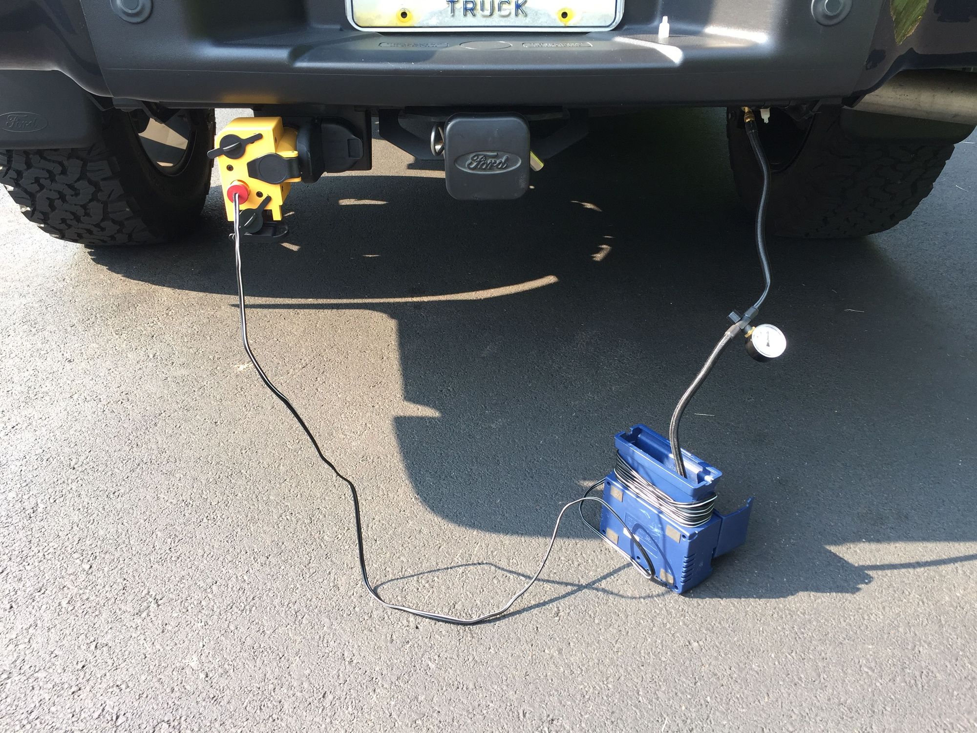 Rear air bags Install Firestone Ride Rite & Air Lift Compressor Combo