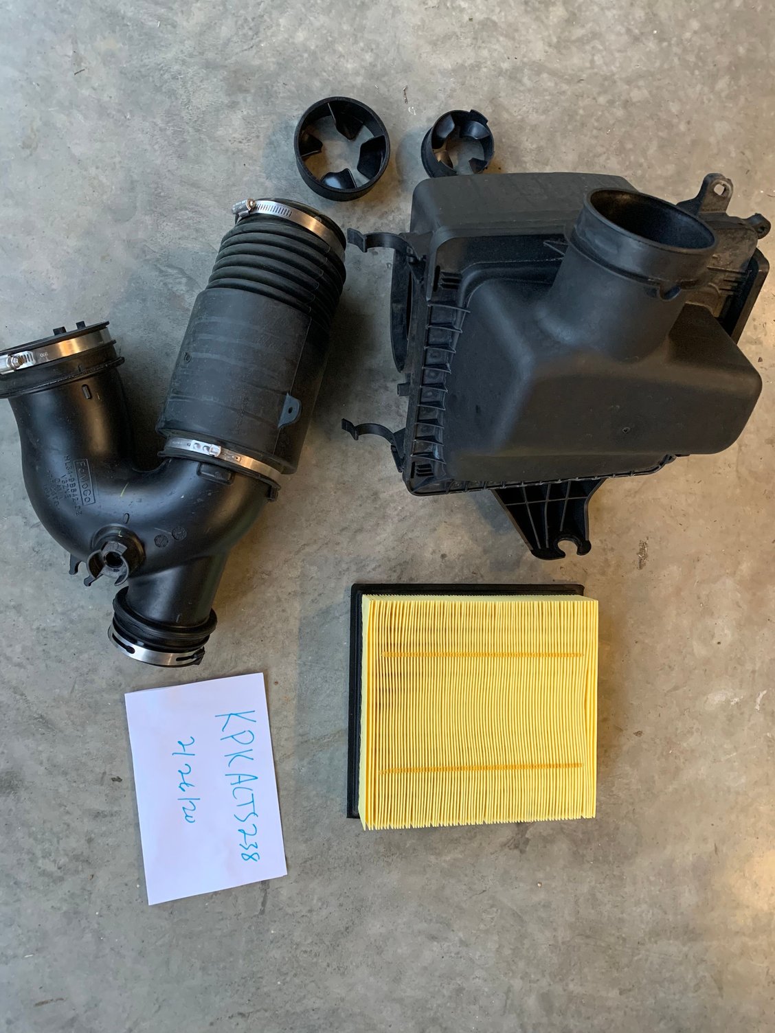 FS: Factory OEM Cold Air Intake w/ box and filter - Ford F150 Forum ...