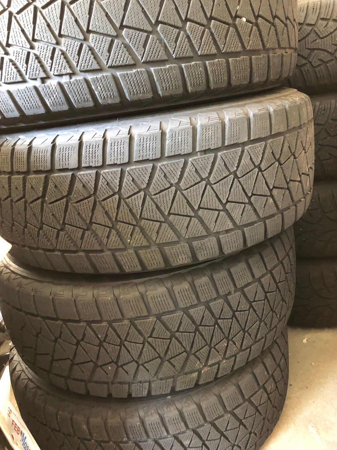 Northeast (4) 20042019 Ford F150 Mounted Blizzak Snow Tires Ford F150 Forum Community of