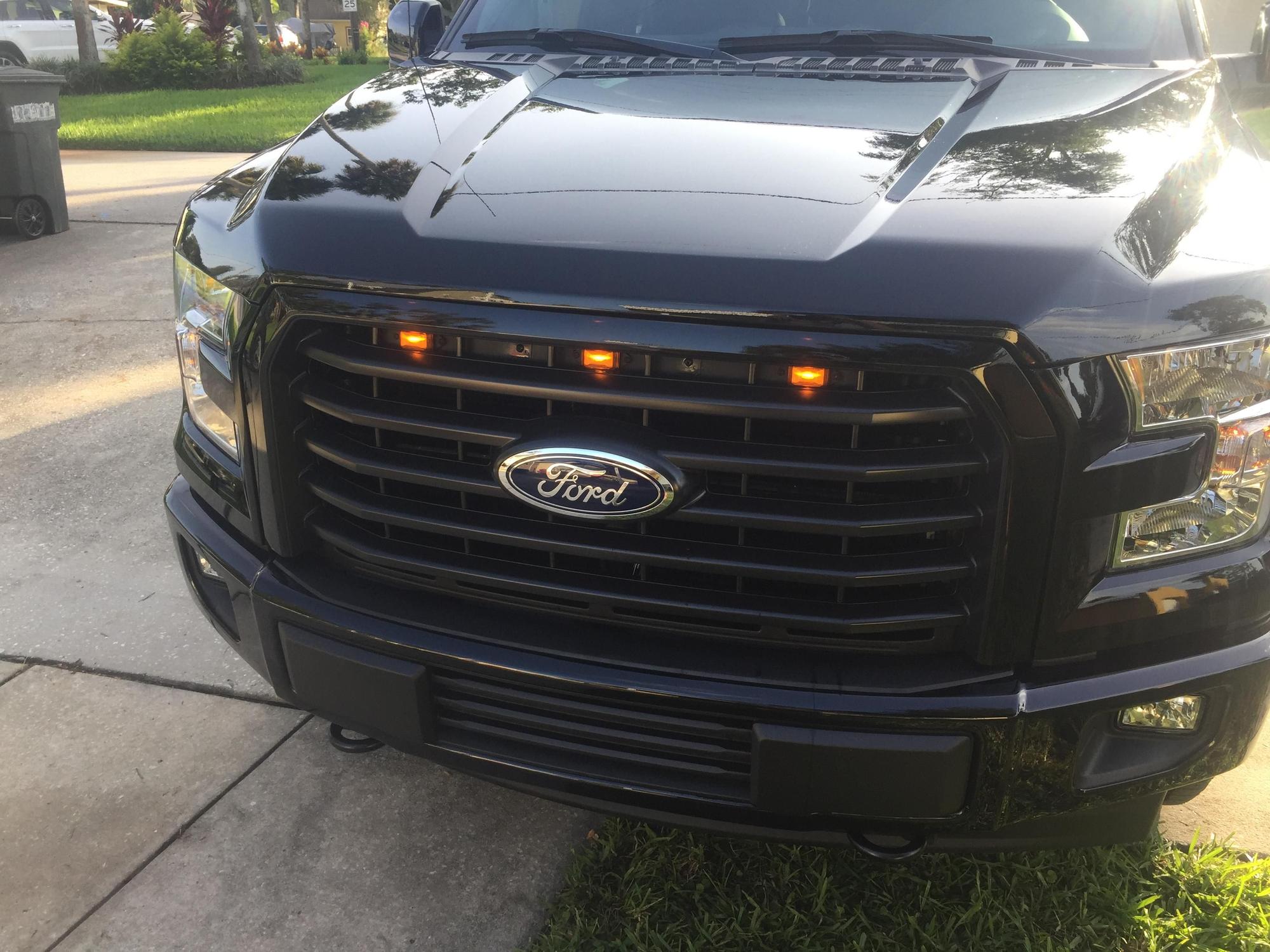 Homemade Raptor style grill marker lights Ford F150 Forum Community