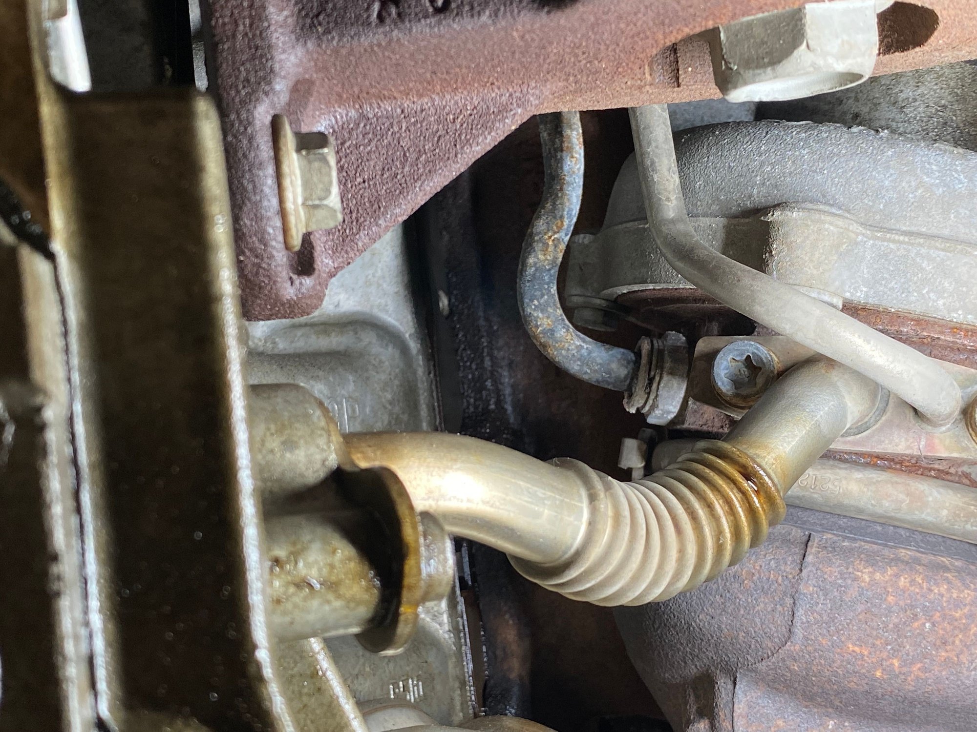 Oil or coolant leaking Turbocharger LH??? Ford F150 Forum Community