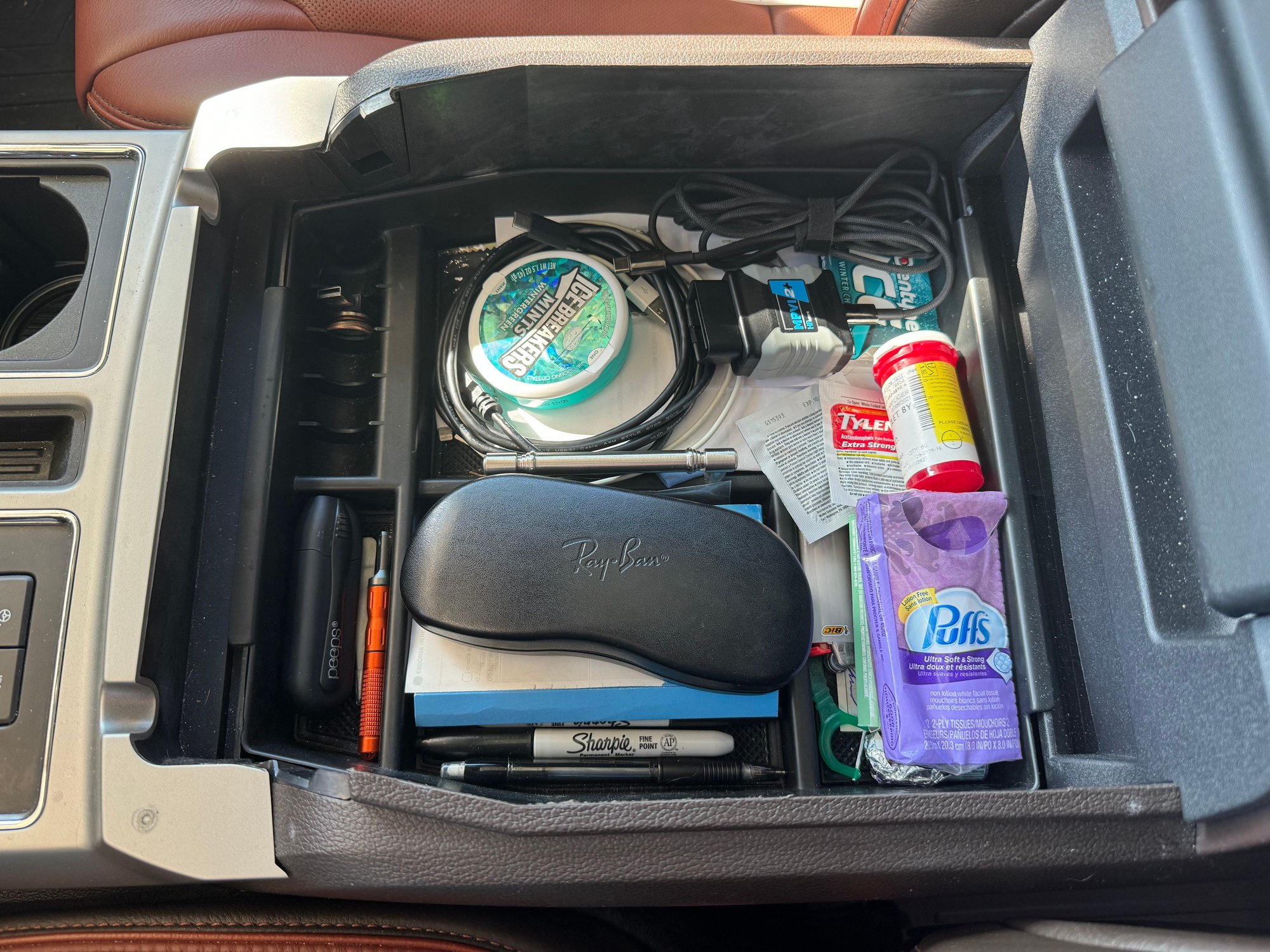 Center Console Organization Show me yours Page 4 Ford F150 Forum