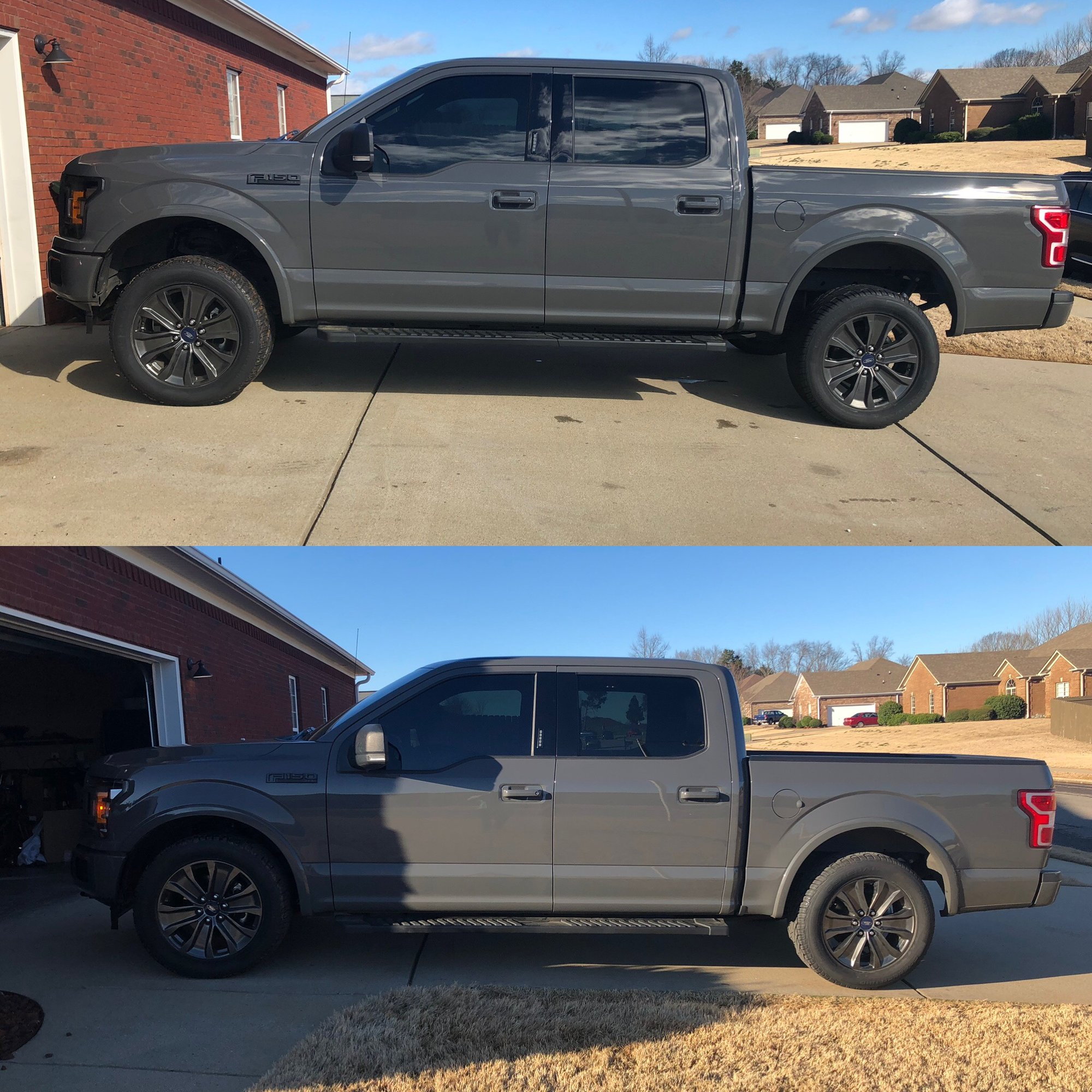 Lowered my 2018 4x4 with 2wd struts!!! - Ford F150 Forum - Community of ...