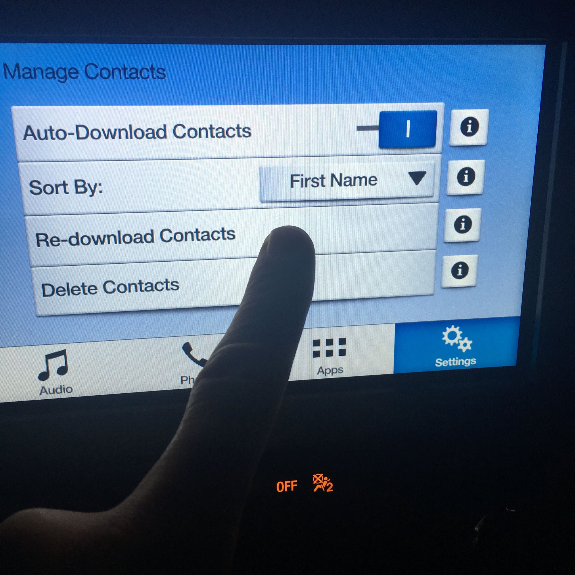 iPhone contacts sync with SYNC3 Ford F150 Forum Community of Ford
