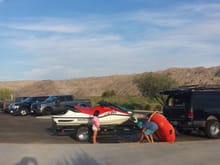 Family vacation to laughlin. Sisters 06 f150 brothers 12 ecobeast my 13 5.0 and my brothers v10 excurtion. Having a blast.