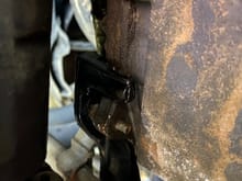 Here’s where it is dripping from.  Had to remove the skid plate to find it. What is this part?  I don’t see any indications of it running down a line, but it’s cramped underneath and I can’t be sure. Anyone have any advice?