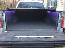 5.5 with Bed Rug, tri-fold tonneau and key activated LED lighting.