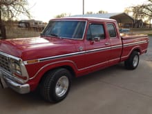 1977. Supercab.  Just bought