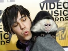 Our Simmi on loan to the MTV award show for Pete Wentz of the Fall Out Boy ..he's now married to Ashley Simpson..Pete not Simmi