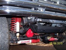 Dual front shocks

Dual steering Stabilizers