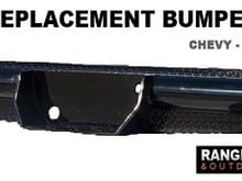 Ranger Offroad Rear Replacement Bumpers