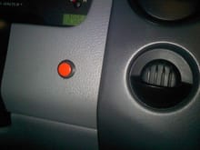 red train horn button