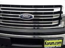 2013 F-150 Lariat Grille.  I do not have the chrome package