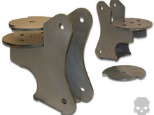 coil brackets from ballistic fabrication