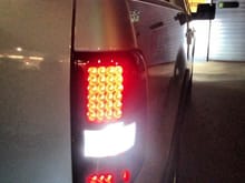 Led Tail lights with LED reverse