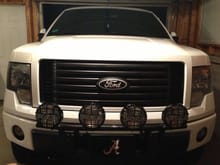 Grille blacked out to match new wheels