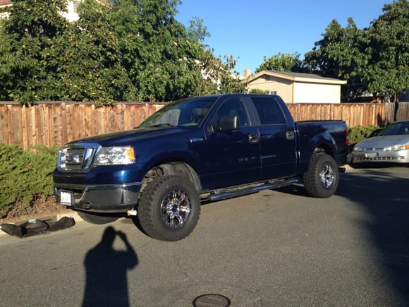 After 3 inch leveling kit