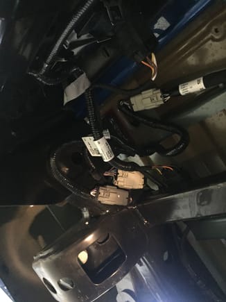 Old harness connects here