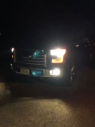 w/ LED fogs installed as well
