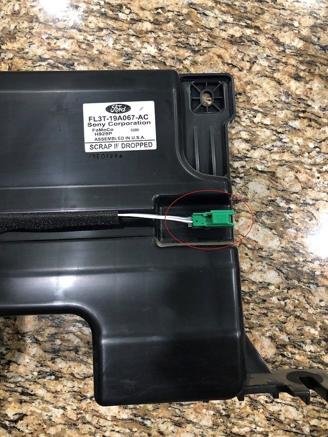 Ford F150 Factory Subwoofer Replacement