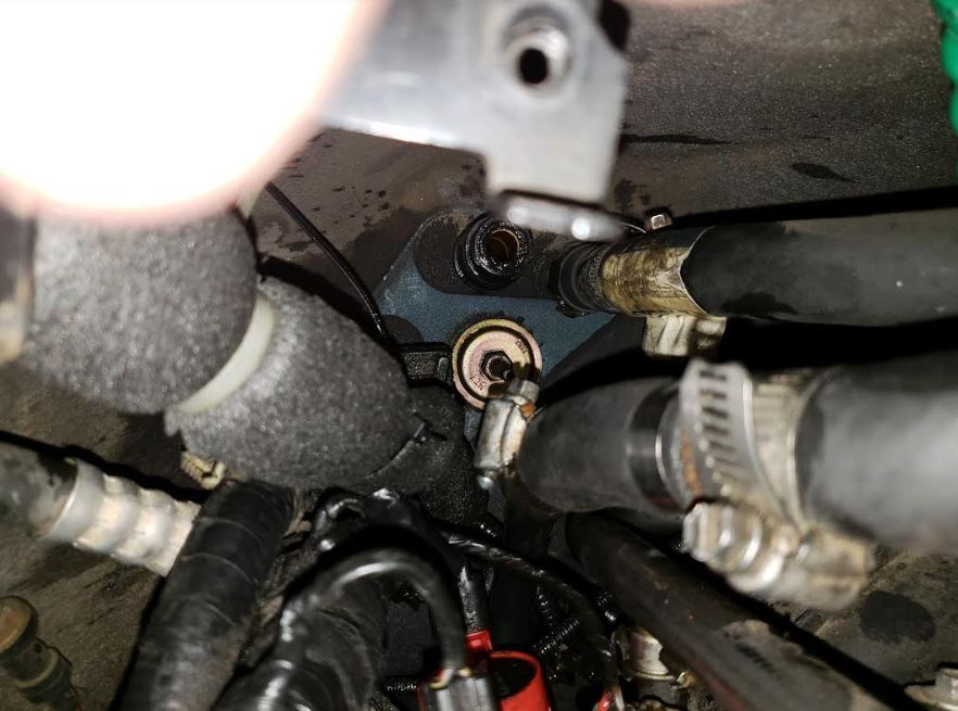 Heater core hose connection at firewall Ford F150 Forum Community