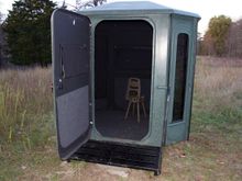 Inside of the blind with the Black Out curtains down
