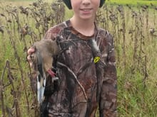 Youth dove hunt