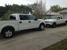 The day I brought her home they let me keep my 2011 ranger for a couple of days to remove my personal stuff