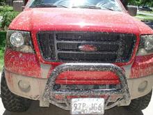it was deep I was pushing mud