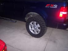 new tires mounted