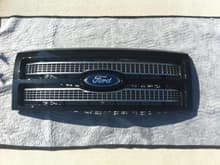 Painted-to-match (PTM) factory grille
