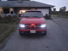 new red grill lights... no they arent legal