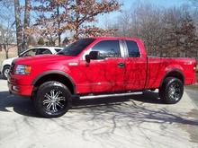 New Wheels Side Shot