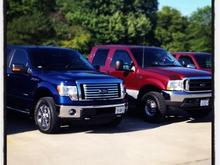 Office mate's '04 F-350 V10 crew... super clean.