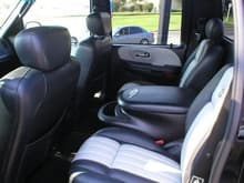 interior drivers side back seat