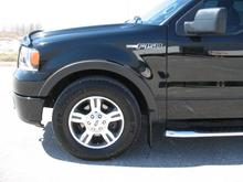 09 F-150 FX4 fender badges installed 3