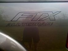 New "FTX All Terrain" decals