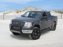 At the beach 2008 with new 295/70/17 Nitto Terra Grappler Tires