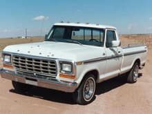 1979 F-100 explorer packaged truck,  facotry air co, 351c/C-6 made a mean ride